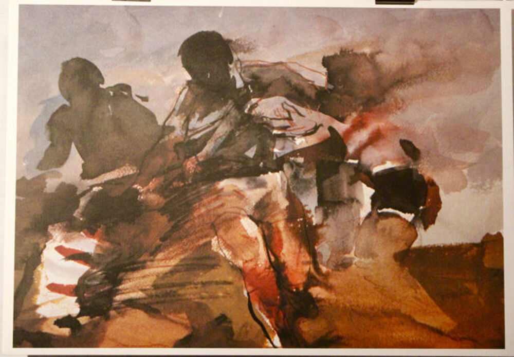 R U G B Y : PEINTRE : URIA MONZON ; Décoration