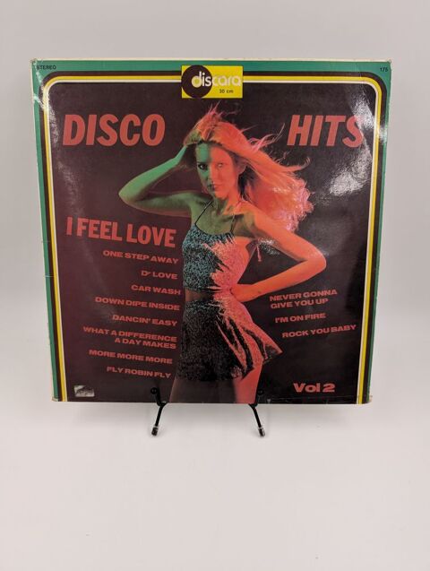 Vinyle 33 tours Disco Hits : I Feel Love (One Step Away...) 5 Vulbens (74)