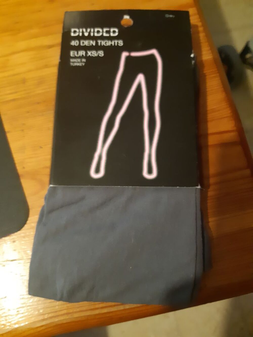 collant NEUF gris DIVIDCD 40D TAILLE XS/S Vêtements