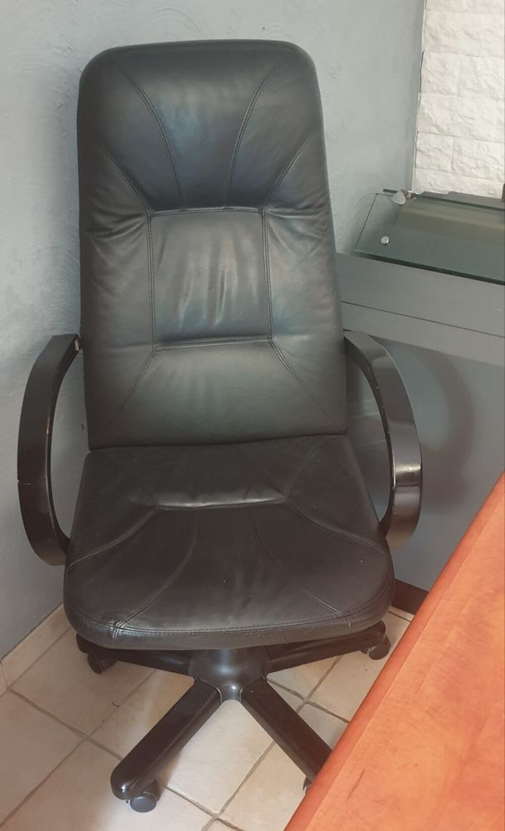 Bureau direction acajou OFFICE DEPOT Meubles