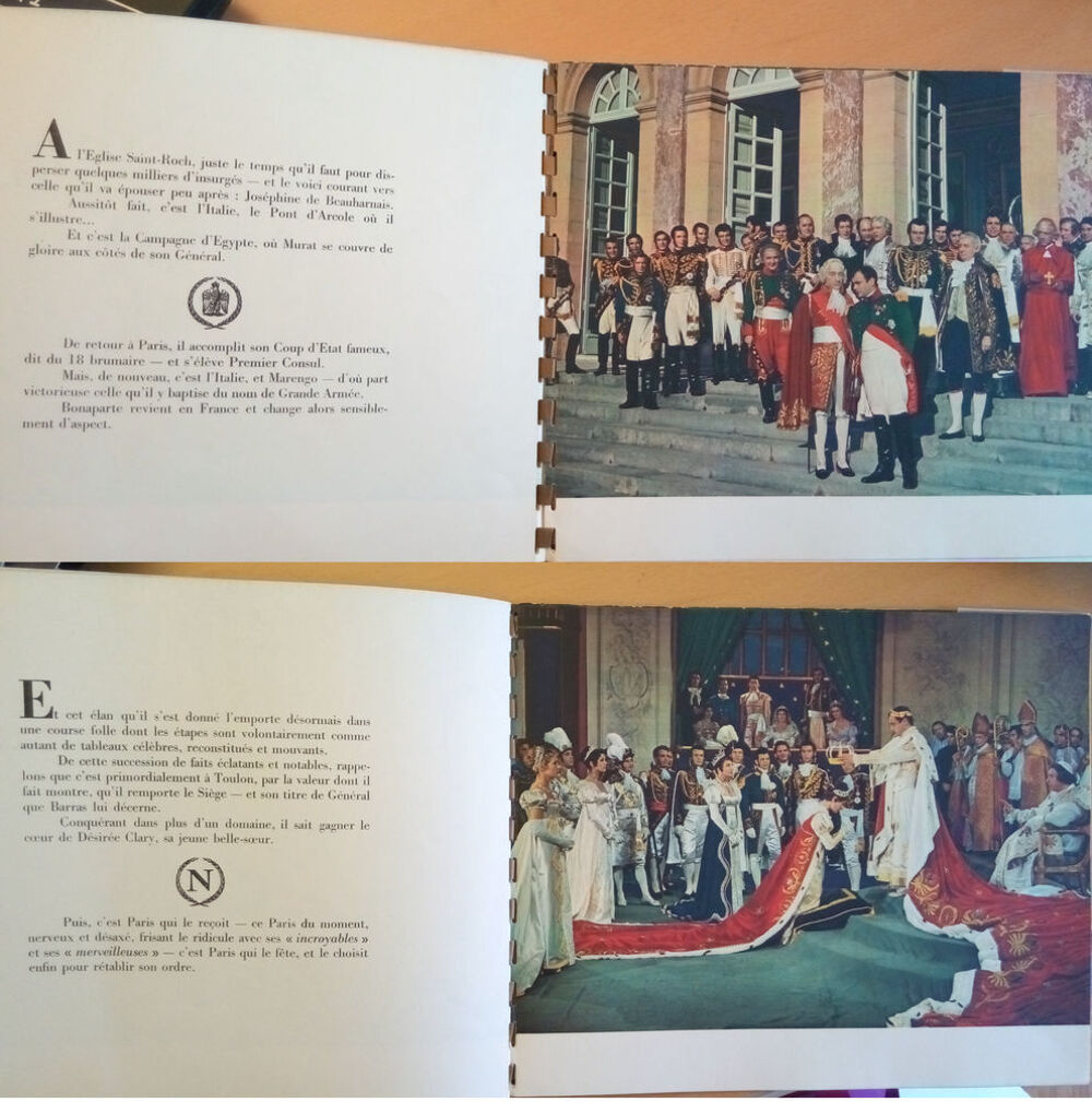 Lot SACHA GUITRY autour du film "Napol&eacute;on" 