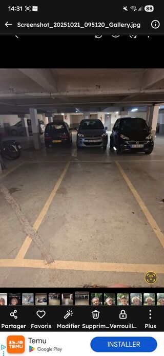  Parking / Garage � louer 10 m�