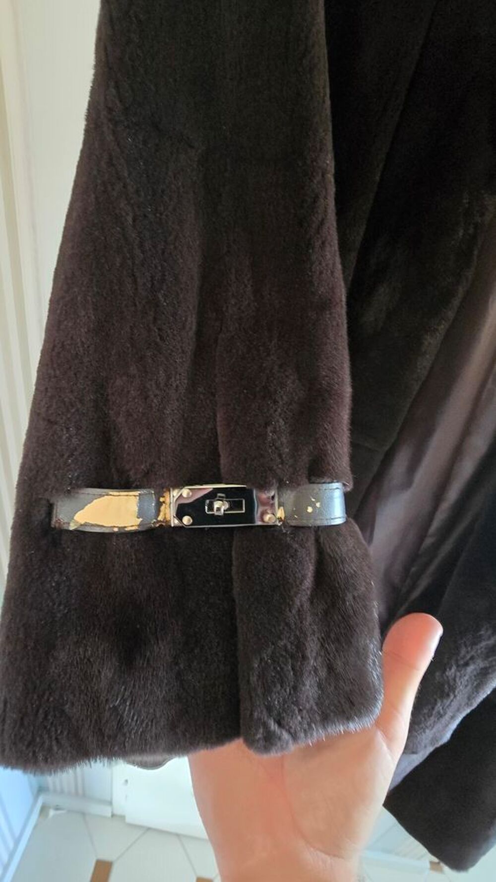 Manteau Rizal en vison pour femme Vêtements