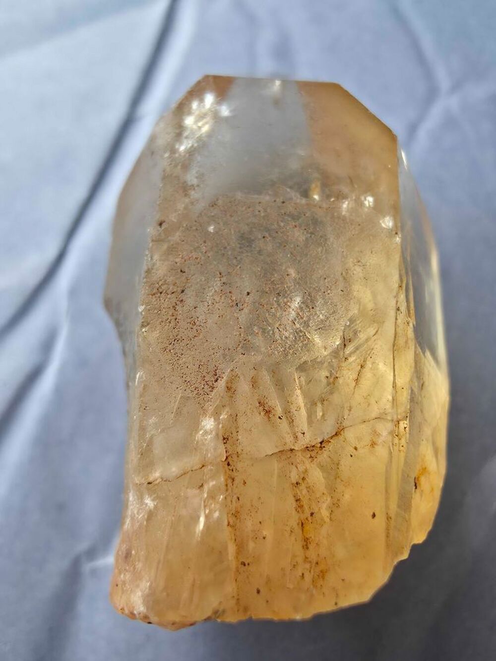 V&eacute;ritable Citrine de Kolwezi RDC-Pierre Naturelle 60g 