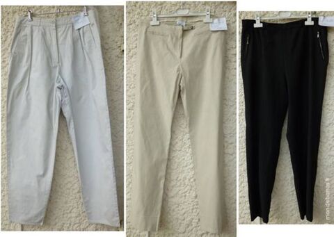 lot de  2 pantalons taille 42 Chalon-sur-Saône (71)