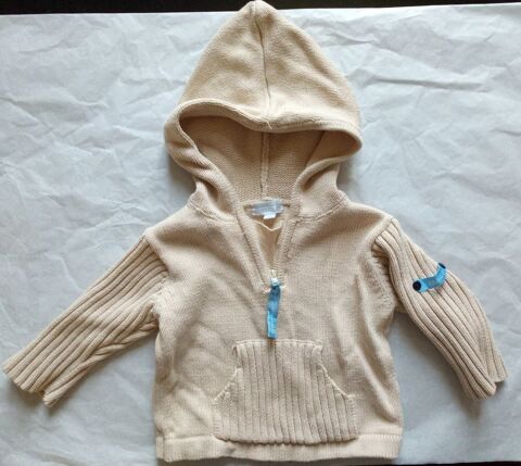 Pull à capuche Beige Kimbaloo 6 mois 4 Marseille 5 (13)