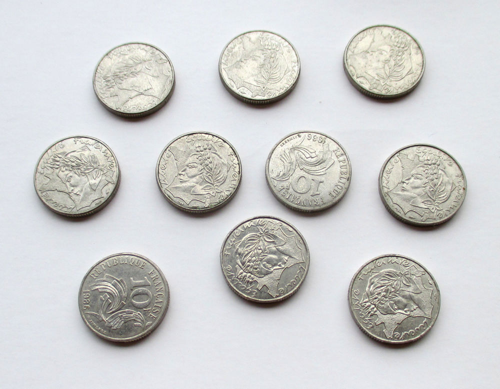10 pi&egrave;ces de 10 Francs Jimenez 