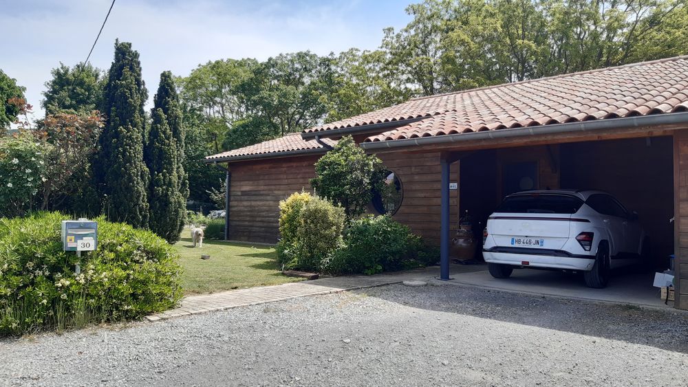 Vente Maison Maison d'architecte de plain-pied en ossature bois - 110 m² Saint-lager-bressac