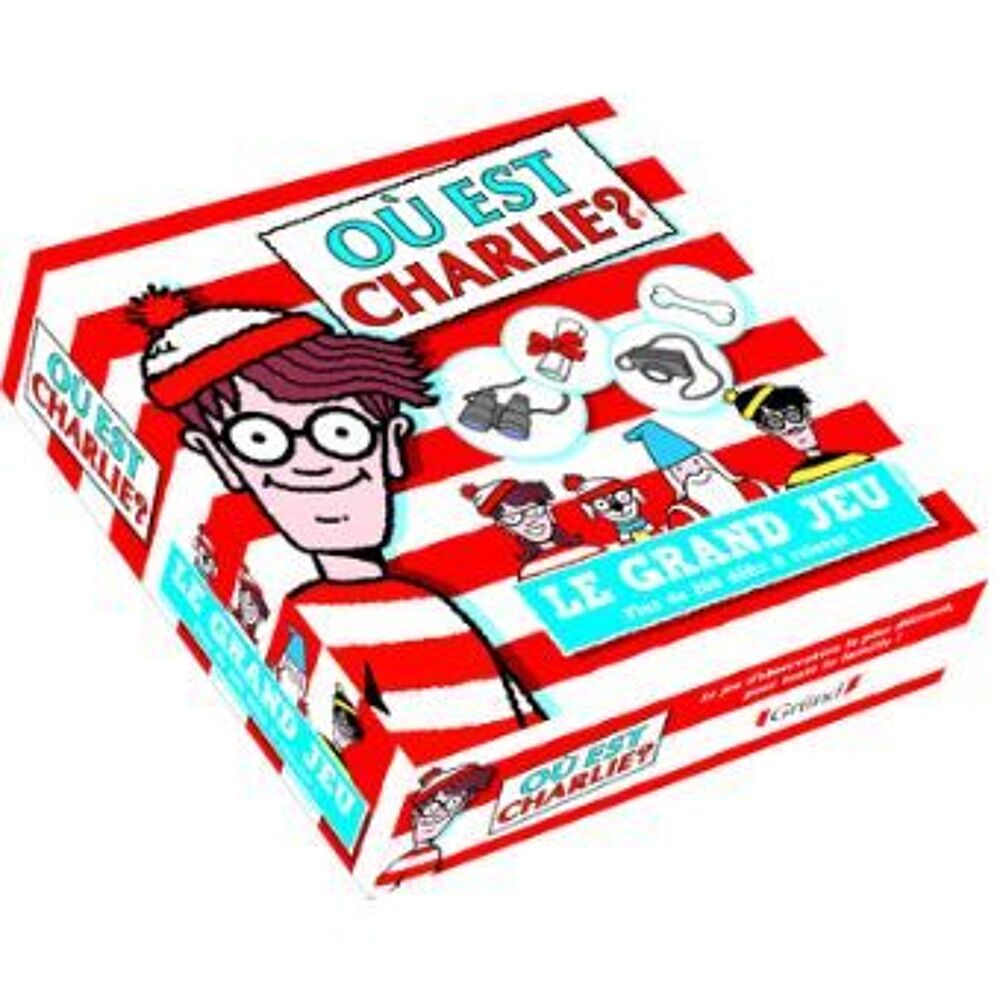 Jeu Soci&eacute;t&eacute; Ou est Charlie le Grand Jeu 200 Cartes Jeux / jouets