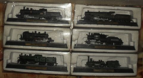 6 mod�le r�duits de locomotives � vapeur. 90 Montreuil (93)