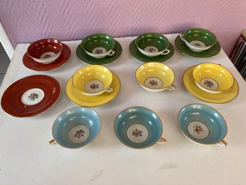 TASSES A CAFE PORCELAINE de LIMOGES 60 Colmar (68)