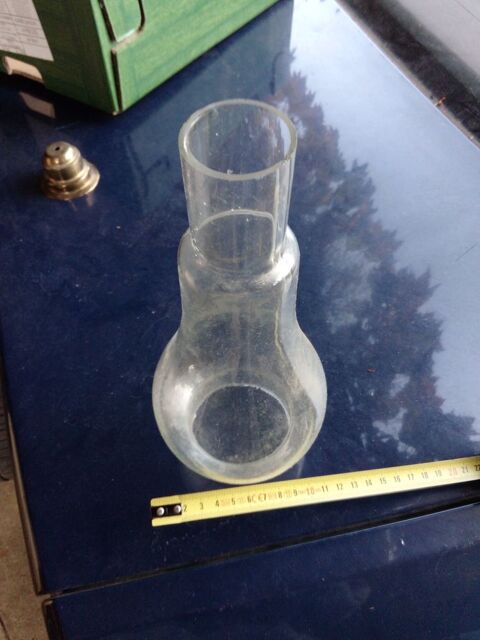 Verres de lampe anciens (x4) 3 Monnetier-Mornex (74)