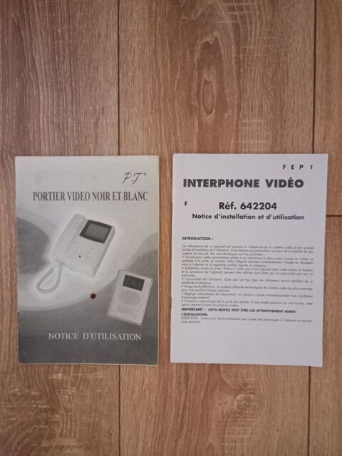 Notice d'installation et d'utilisation interphone vid�o 3 Villiers (86)