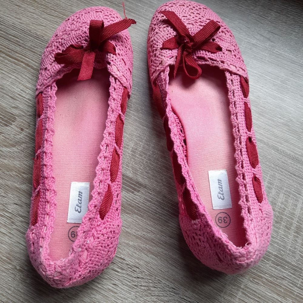 Chaussons roses Chaussures