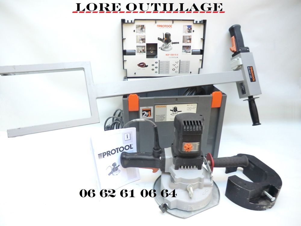 PROTOOL RGP 150 15E - Ponceuse - rabot b&eacute;ton Bricolage