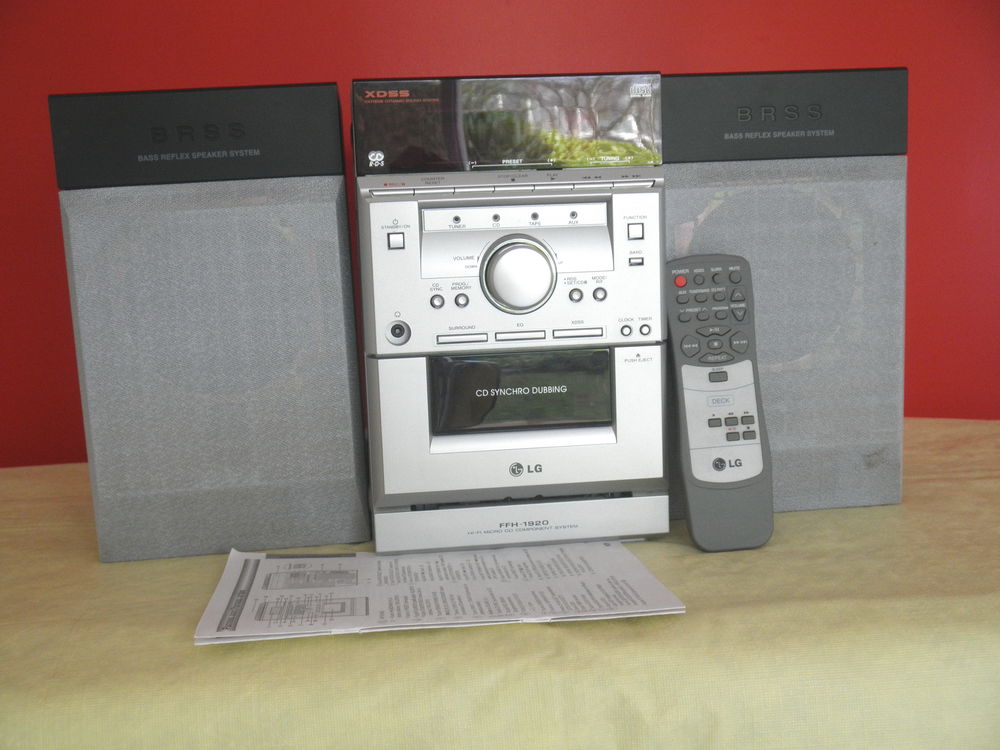 Mini cha&icirc;ne audio compacte LG Audio et hifi