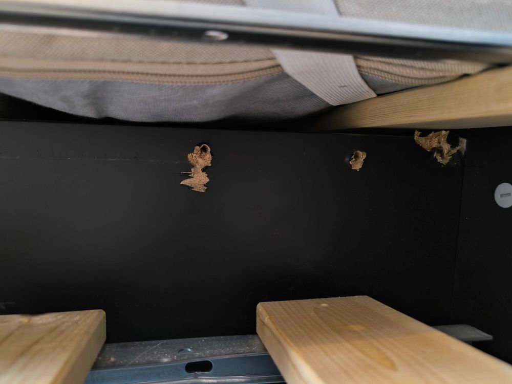 Lit+banquette+Ikea+BRIMNES+avec+matelas,+couette+et+draps Meubles