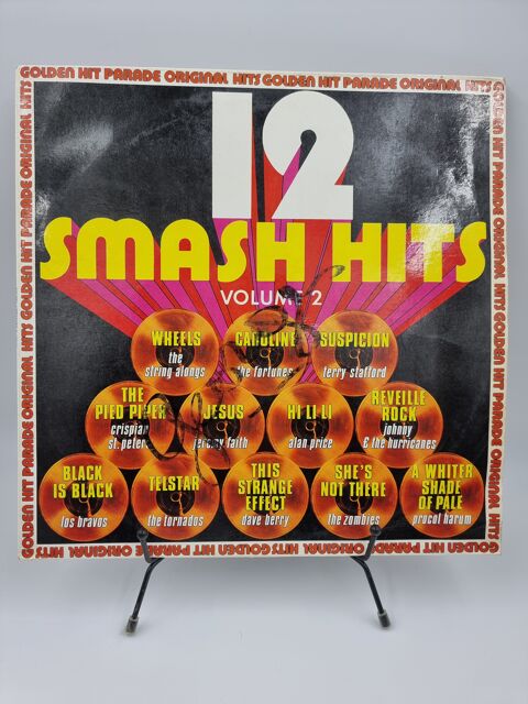 Vinyle 33 tours 12 Smash Hits : Volume 2 avec fourreau  2 Vulbens (74)