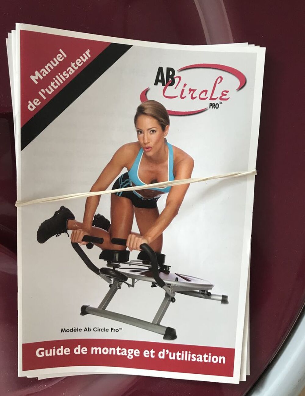 AB Circle Pro avec cylindres de roulement de rechange avec g Sports