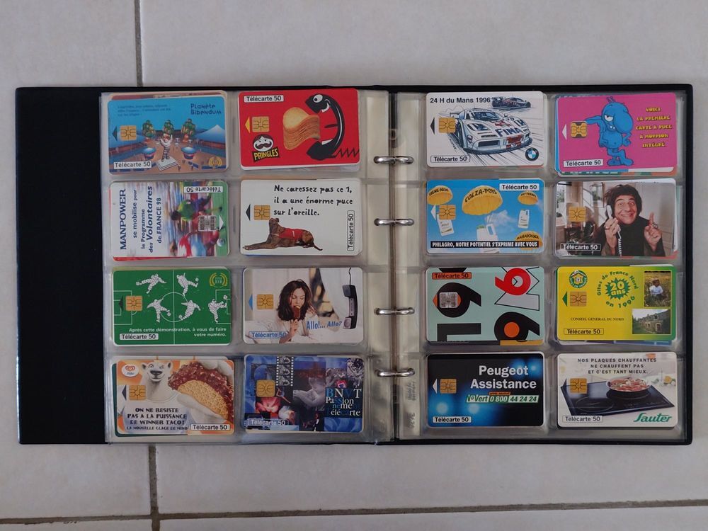 Collection T&eacute;l&eacute;cartes Originales 1616 cartes 