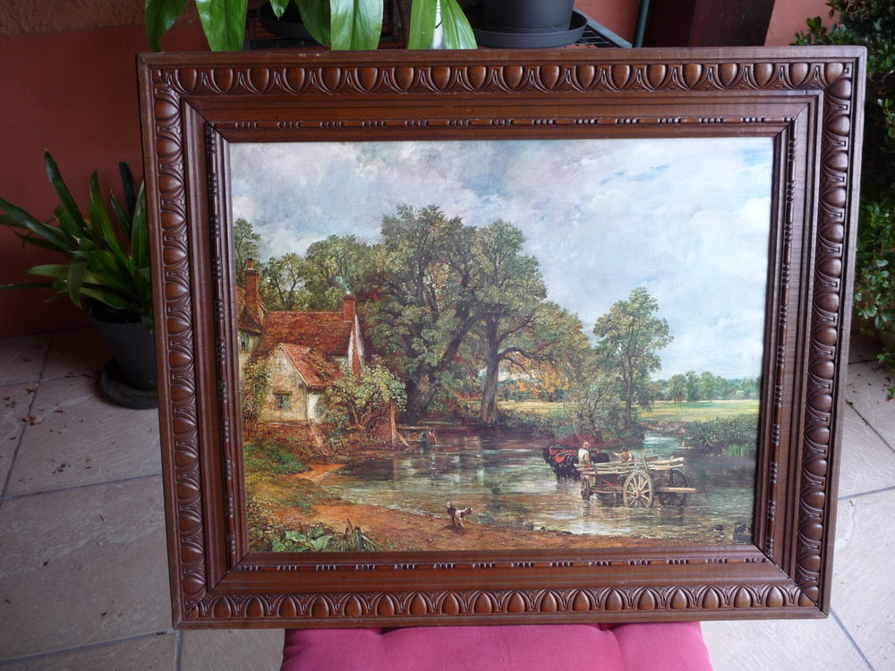 Reproduction tableau paysage ancien
"vintage" Décoration