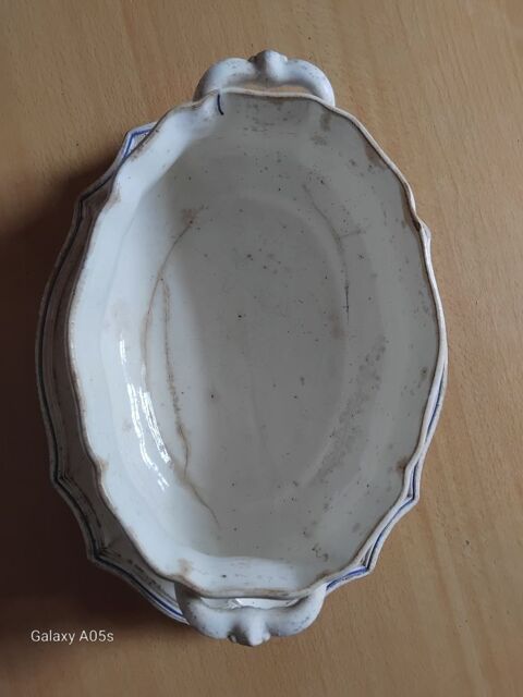 Soupière ancienne Soupière ancienne en faïence ? décor bleu 150 Enghien-les-Bains (95)