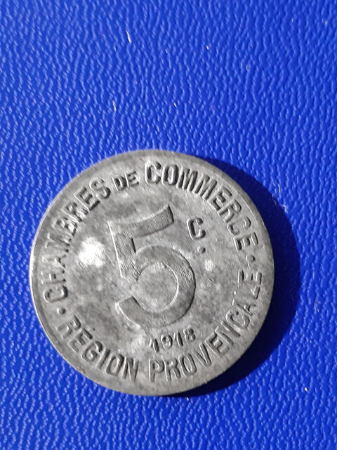 1918 France rgion Provenale 5 centimes argent de ncessit 5 Prats-de-Mollo-la-Preste (66)