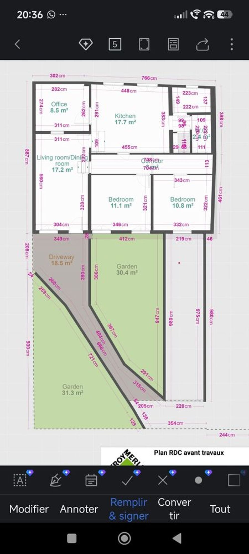 Vente Investisseur ? AMBLAINVILLE ?Maison à Réhabiliter + terrain 670 m² Amblainville