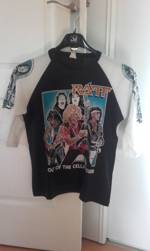 T-Shirt Jersey : Ratt - Out Of The Cellar Tour 1984 - Taille 250 Angers (49)