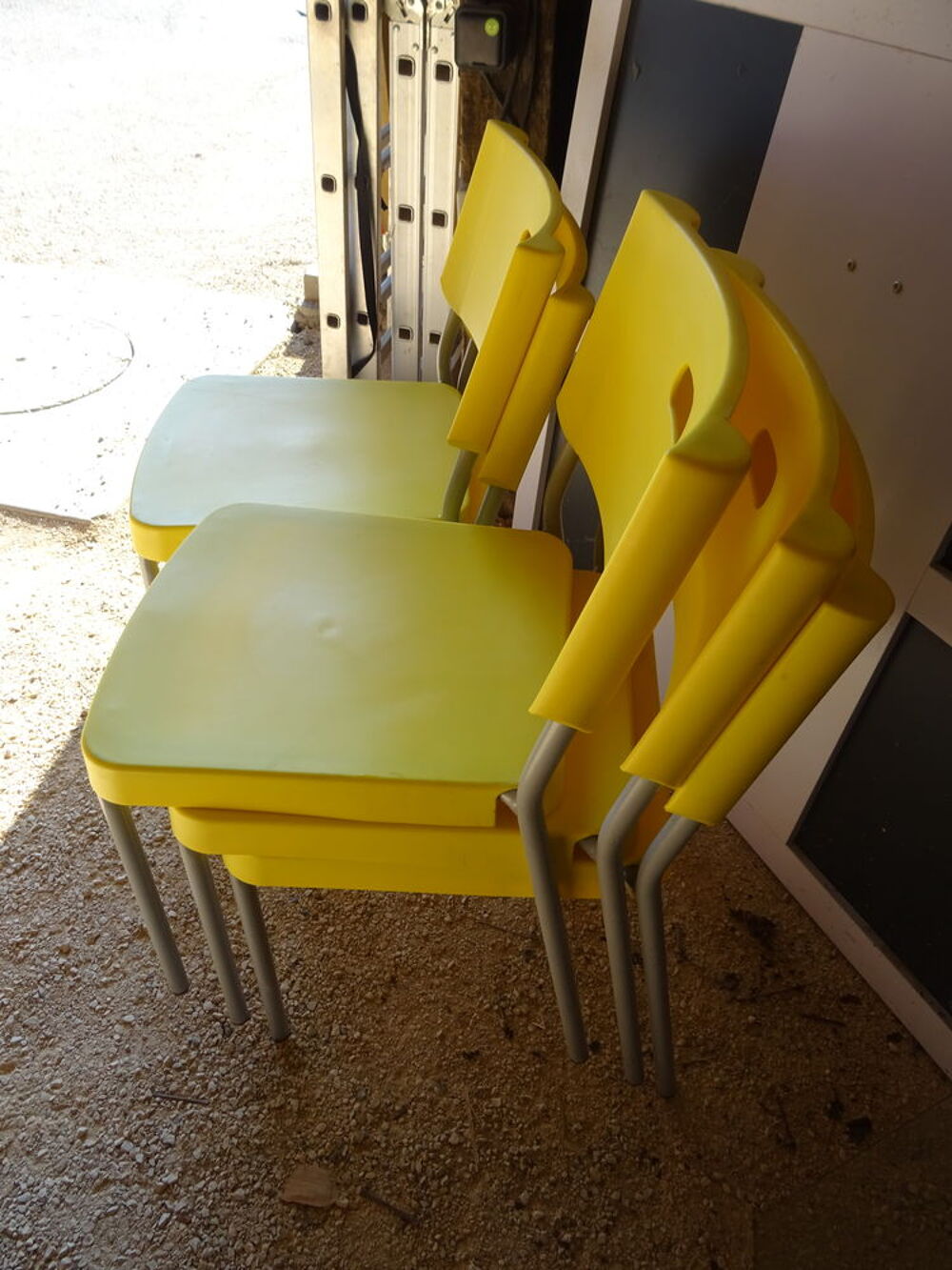 lot de 5 chaises Jardin