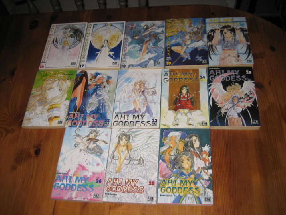 lot 13 mangas AH! MY GODDESS 16 a 28 pika Livres et BD