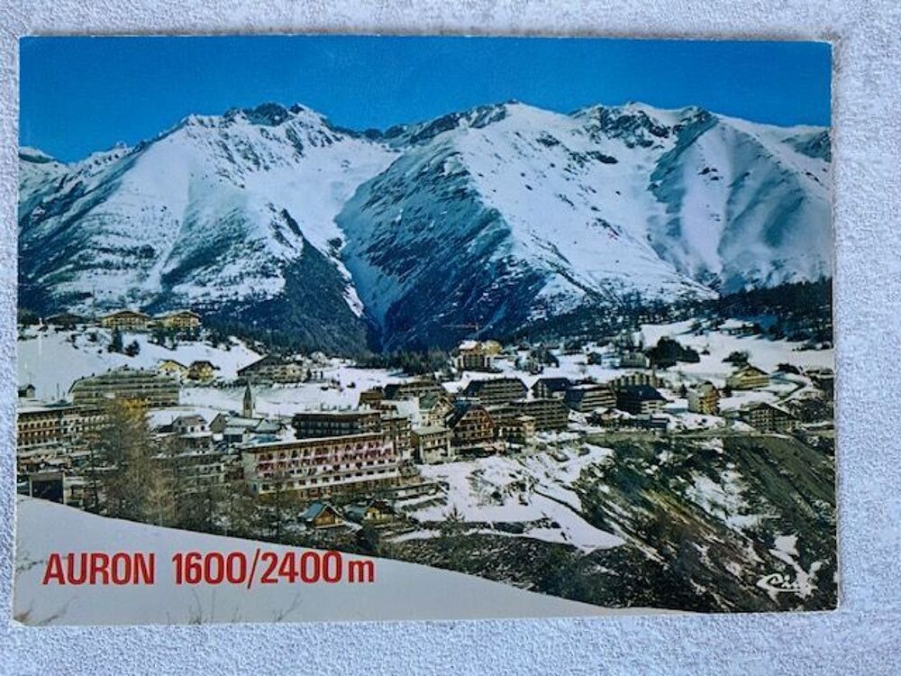 Carte postale d'Auron 