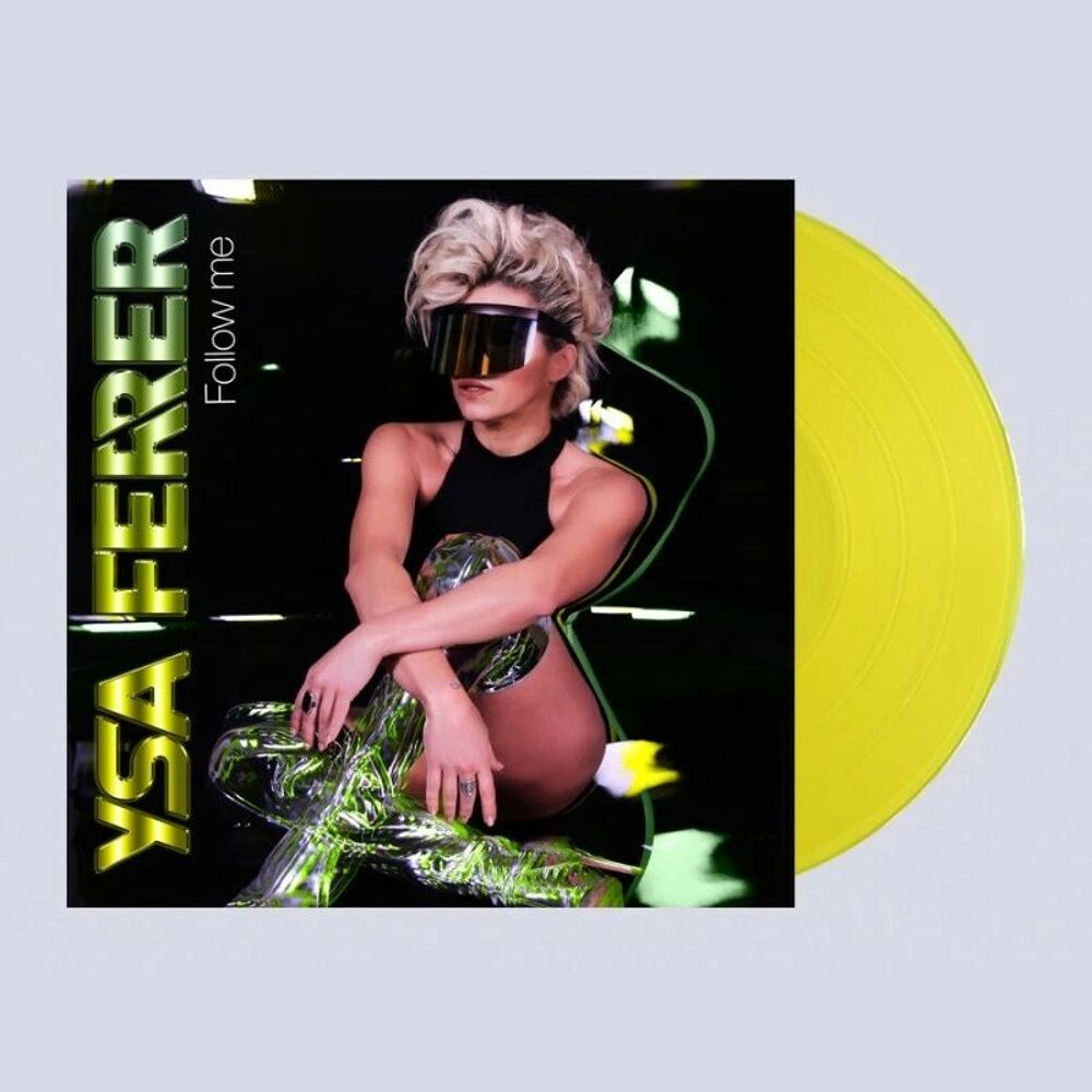 YSA FERRER RARE MAXI 33 TOURS COULEUR JAUNE COLLECTOR "FOLLO CD et vinyles