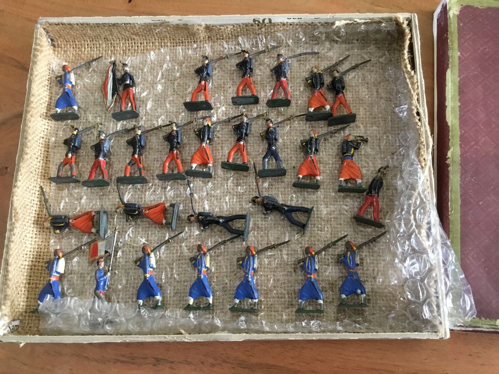 2 Soldats de plomb du 1er empire New Hope Design OSPREY - Avec des manques