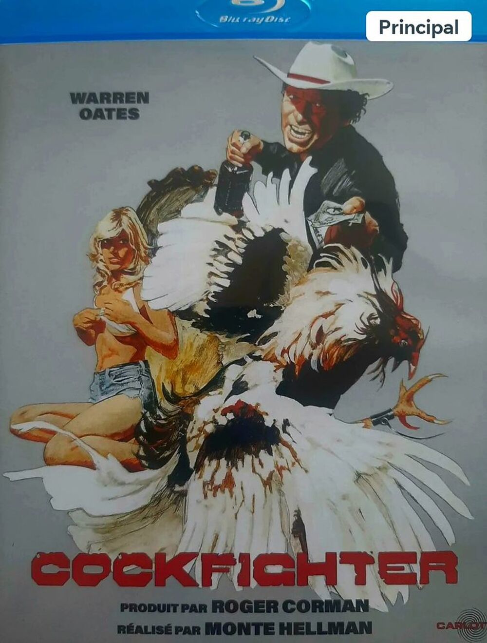 Cockfighter bluray DVD et blu-ray