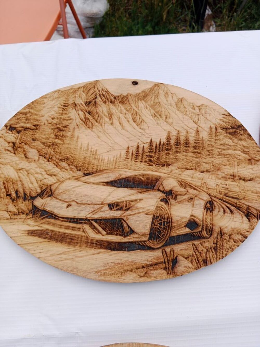 gravure sur bois Décoration