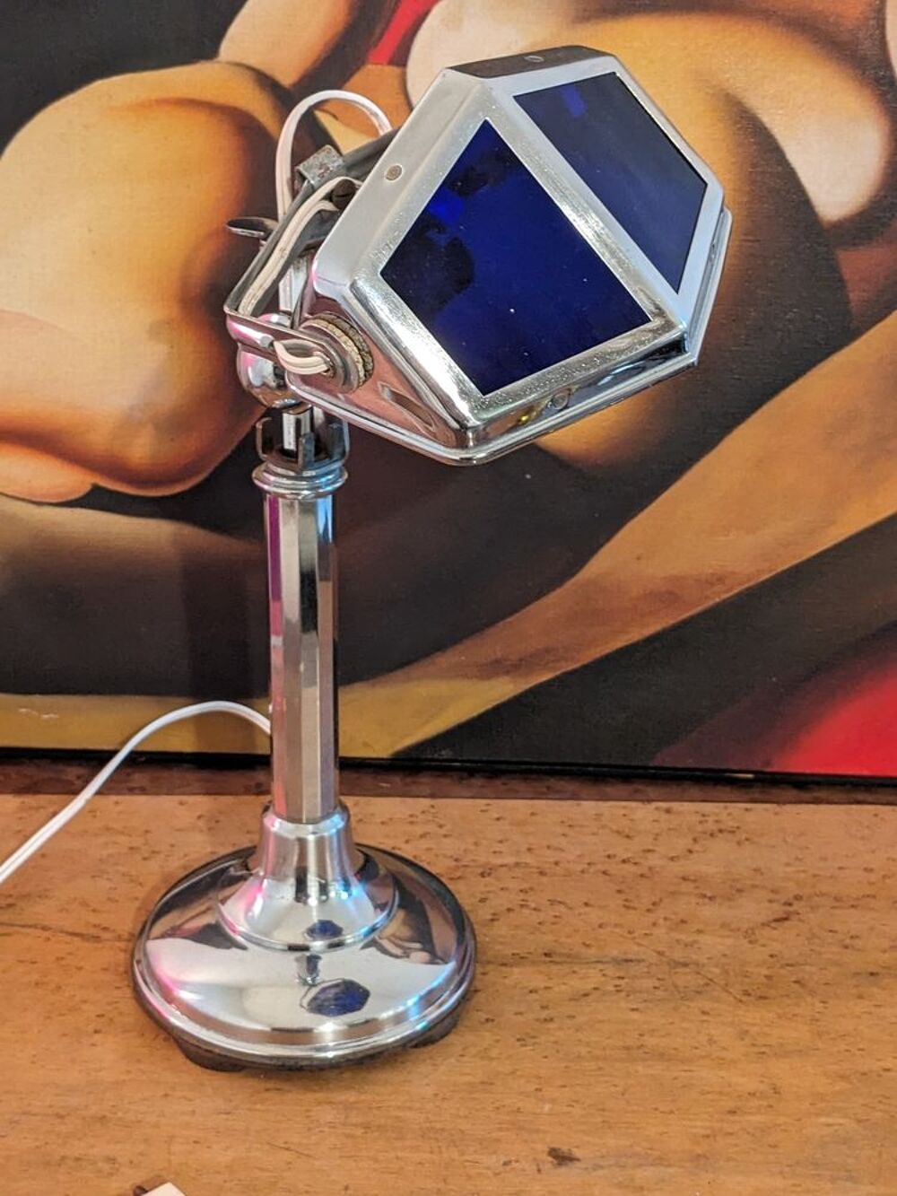 Lampe PIROUETT DE BUREAU art d&eacute;co 1930 en parfait &eacute;tat d'usa Décoration