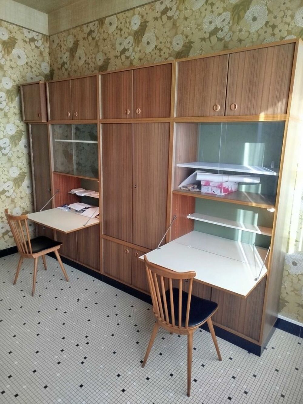 Lot de 3 chaises Baumann (TBE) Meubles