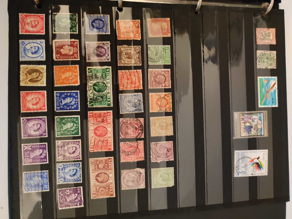 collection de timbres 