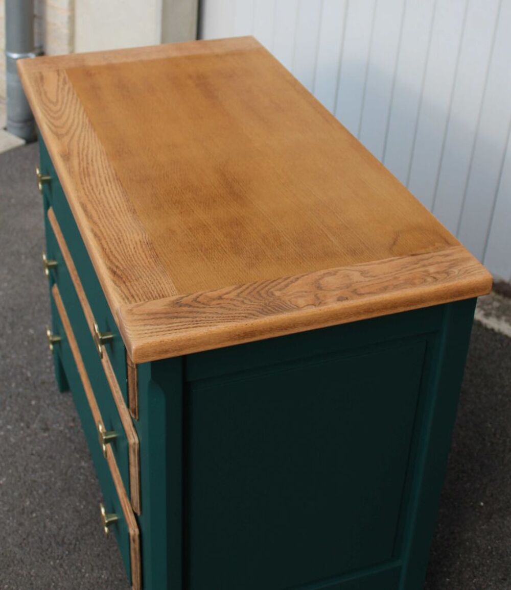 Commode en ch&ecirc;ne r&eacute;nov&eacute;e Meubles