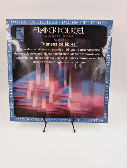 Vinyle 33 tours Franck Pourcel et son grand Orchestre vol. 9 8 Vulbens (74)