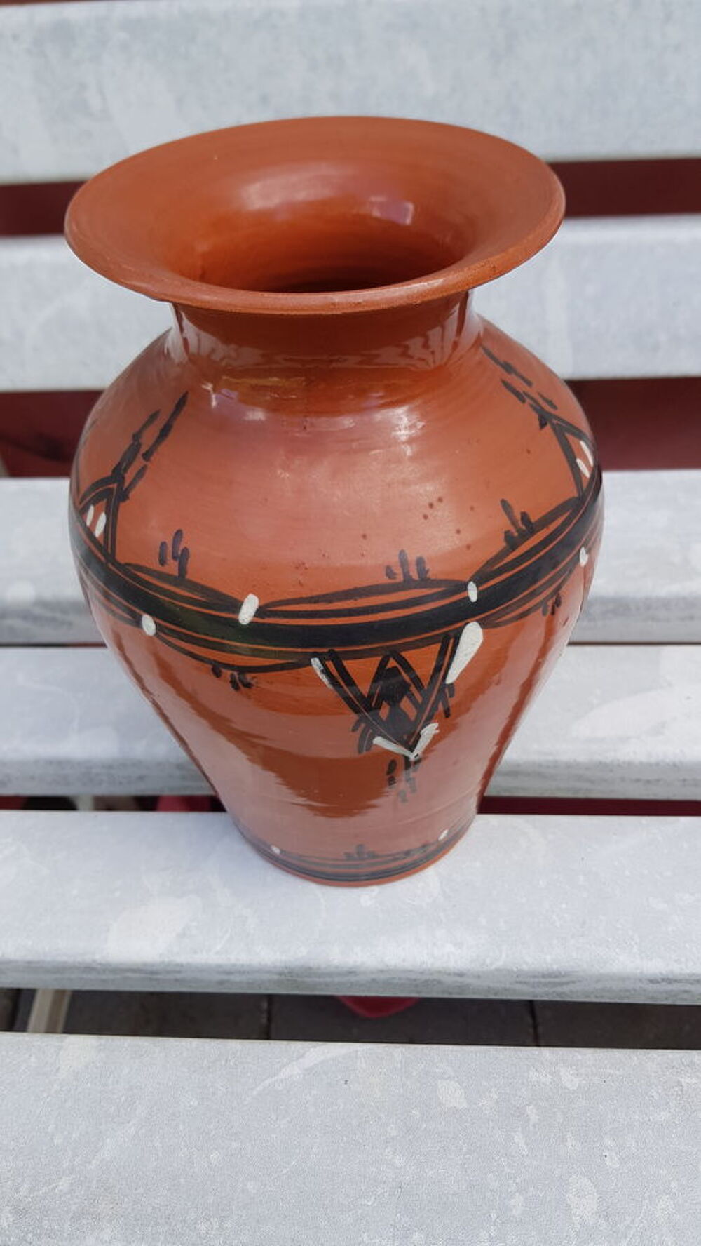 Vase en terre cuite artisanal Décoration