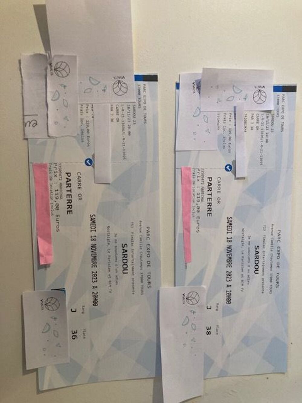 Places concerts Michel Sardou ( Tours ) Billetterie