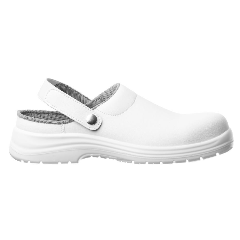 Sabot de s&eacute;curit&eacute; microfibre Coverguard Okenite Clog SB A E SRC Blanc 37 Chaussures