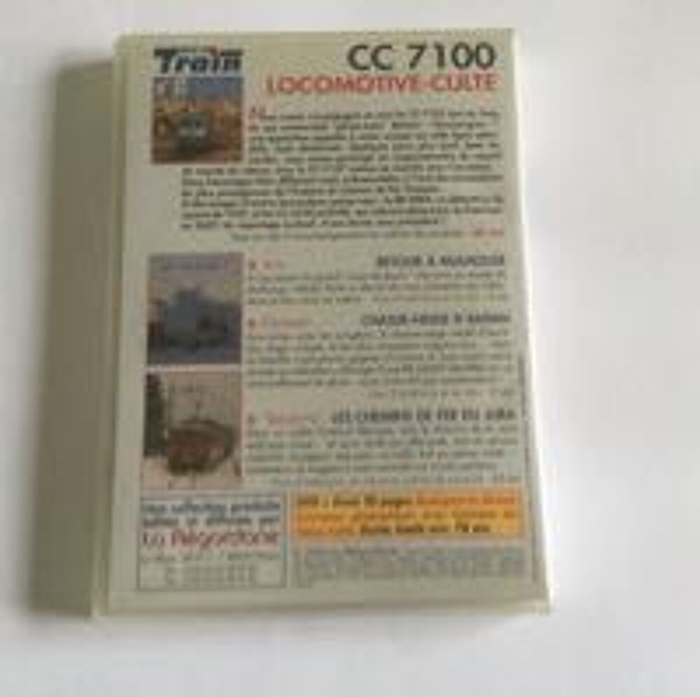 DVD media-Train n&deg; 37. CC 7100 locomotive-culte DVD et blu-ray