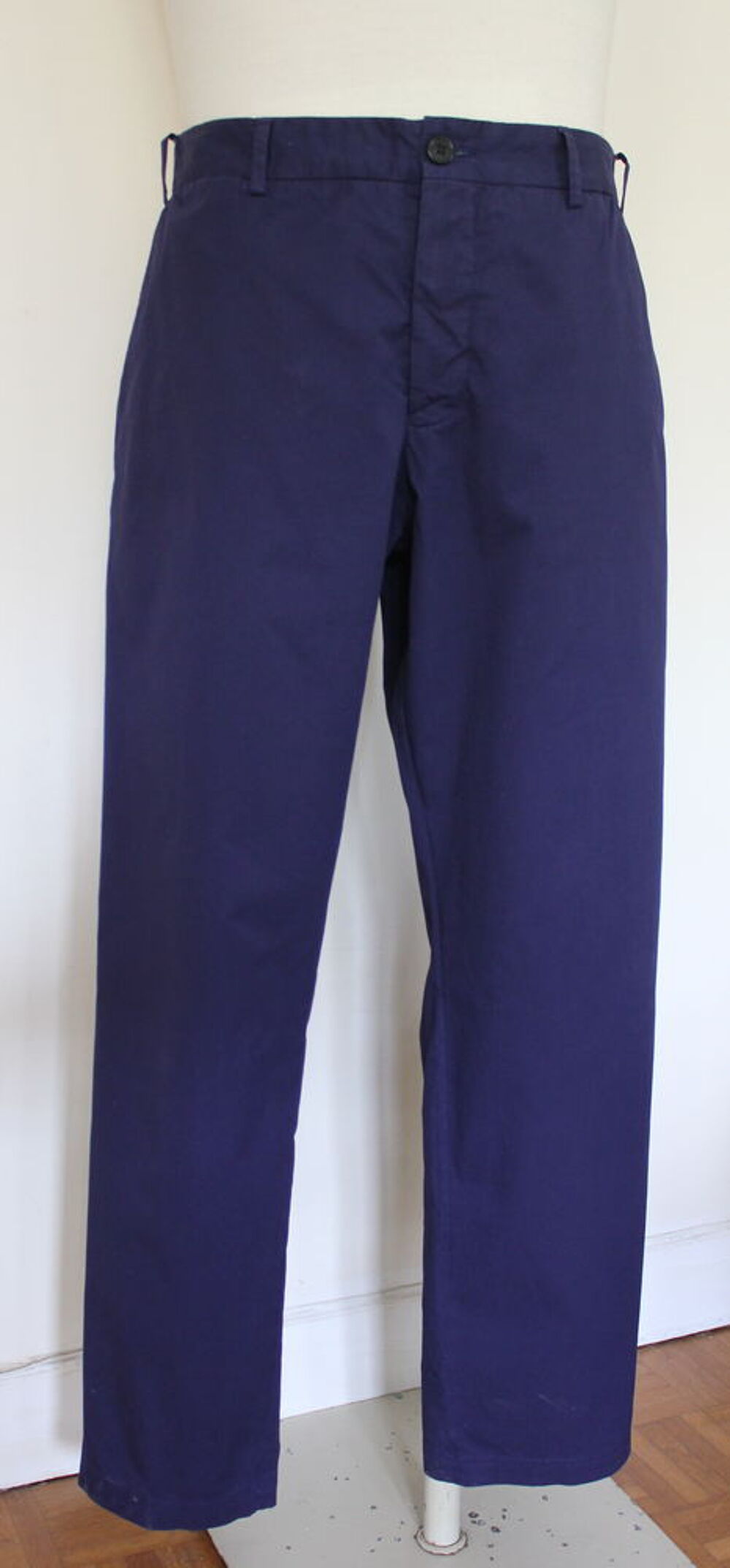 Pantalon indigo DRIES VAN NOTEN T.50
coton bleu de chauffe Vêtements