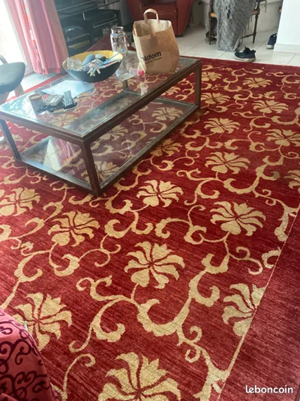 Tr&egrave;s grand tapis Décoration