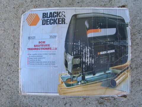 Scie sauteuse black et decker 350w 25 Étauliers (33)