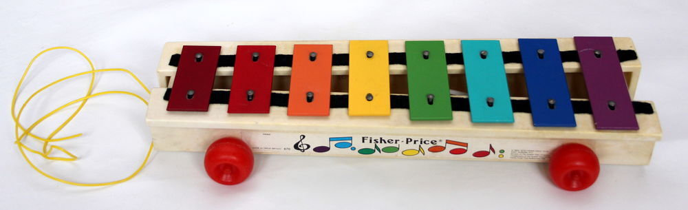 Jouet Xylophone &agrave; trainer FISHER PRICE 1978 Jeux / jouets