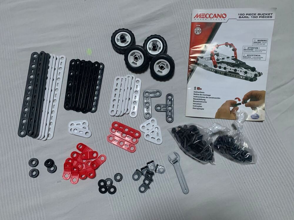 Seau Meccano 150 pi&egrave;ces Jeux / jouets